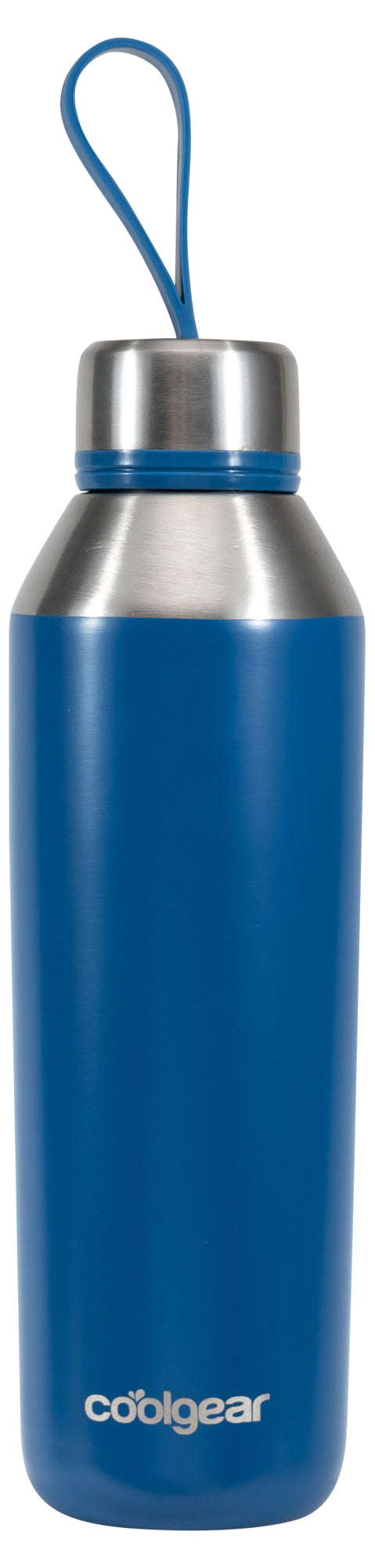Cool Gear 2-Pack Stainless Steel Double Walled Vacuum Insulated Tyler Water Bottle, with Threaded Loop Lid, 17 Ounce - image 3 of 7