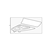 Genuine OE Jaguar Upper Trim - C2C40971