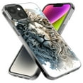 thumbnail image 2 of MUNDAZE Apple iPhone 11 Pro Abstract Lion Sculpture Shockproof Clear Hybrid Protective Phone Case Cover, 2 of 5