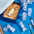 thumbnail image 2 of Plastic Twist Up Deodorant Bottles Refillable Bottom Refilling Round Stick Column Clear 36x78mm Capacity: 30ml(1.01fl. oz), 2 of 5
