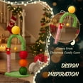 thumbnail image 3 of UBesGoo 31.5-Inch Christmas Cat Scratcher, Save Your Couch with Large Sisal Post! Keeps Cats Happy & Claws Groomed, 3 of 10