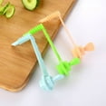 thumbnail image 2 of stanreset Portable New Flower Carrot Maker Kitchen Gadgets Potato Cutter Spiral Slicer green 1Set, 2 of 6
