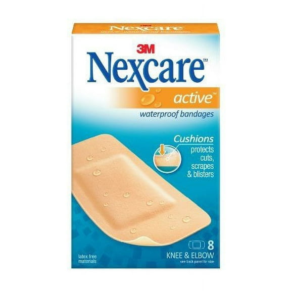 NexcareWaterproof Bandages With Cushions Protect Knee and Elbow