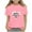 Pink, variant on Girls Kids Short Sleeve Shirt Crewneck Graphic Tshirt Summer Tops Tee Comefy Outdoor Blouse Tops Pink 5 Years