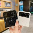 thumbnail image 4 of Glitter Phone Case Compatible With Samsung Galaxy Z Flip 4, Hard Pc Slim Shockproof Protective Cover, 4 of 5