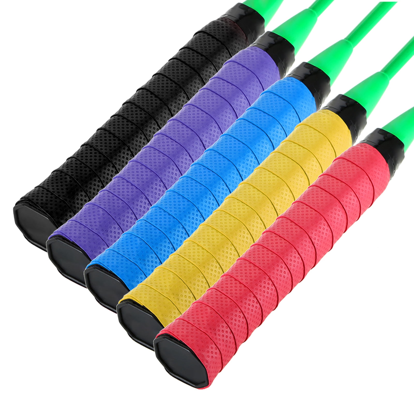 Racket Overgrip Tennis 60pcs Tennis Racket Overgrips Anti-skid Sweat Tape Wraps Badminton Racquet Over Grip Fishing Rod Sweat Band Grip
