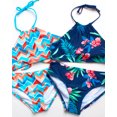 thumbnail image 6 of Kanu Surf Girls' Bathing Suit - 4 Piece UPF 50+ Quick Dry Bikini Swimsuit (5-16), 6 of 7