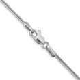 thumbnail image 3 of 14K White Gold Snake Chain Necklace 16 inch 1.4 mm Round Lobster Clasp, 3 of 4