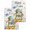 Ivory, variant on Easter Rabbits Kitchen Dish Towels for Drying Dishes Set of 3, Watercolor Flowers Eggs Butterflies Spring Beige Waffle Weave Microfiber Hand Tea Bathroom Towels Quick Dry & Absorbent Towel 12x12