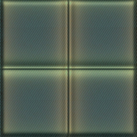 Ahgly Company Machine Washable Indoor Square Transitional Dull-Sea Green Area Rugs, 6' Square