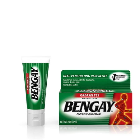 Bengay Greaseless Green 2 oz. (Pack of 3)