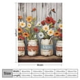 thumbnail image 4 of Pratyus Flowers Gifts Blanket Super Soft Flannel Blankets for Bed Sofa Living Room Decor All Seasons Long-lasting Blanket 40x50in, 4 of 6