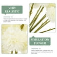 thumbnail image 6 of 12Pcs Artificial Flowers Plastic Dandelion Flowers Realistic Flower Decors Artificial Flowers Crafts, 6 of 7