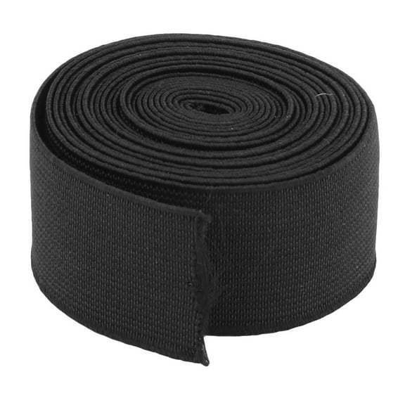 Unique Bargains Elastic Black Stretchy Sewing Band Strap, 2.73 Yards