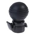 thumbnail image 2 of Reusable Carbonated Beverage Preservation Cover Silicone Drink Sealer Leak-proof Bottle Lid with Pump for Soda Cola Seltzer for Party Picnic Kitchen, Black 3x2 Inch, 2 of 7