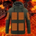 thumbnail image 2 of Wyzesi Mens Fall Coats Fleece Men Four Area Intelligent Heating Usb Single Control Three Speed Temperature Regulation Charging Heating Cotton Suit Christmas Sweater for Men, 2 of 4
