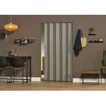 Spectrum Dunes 48"x80" Vinyl Folding Door Grey