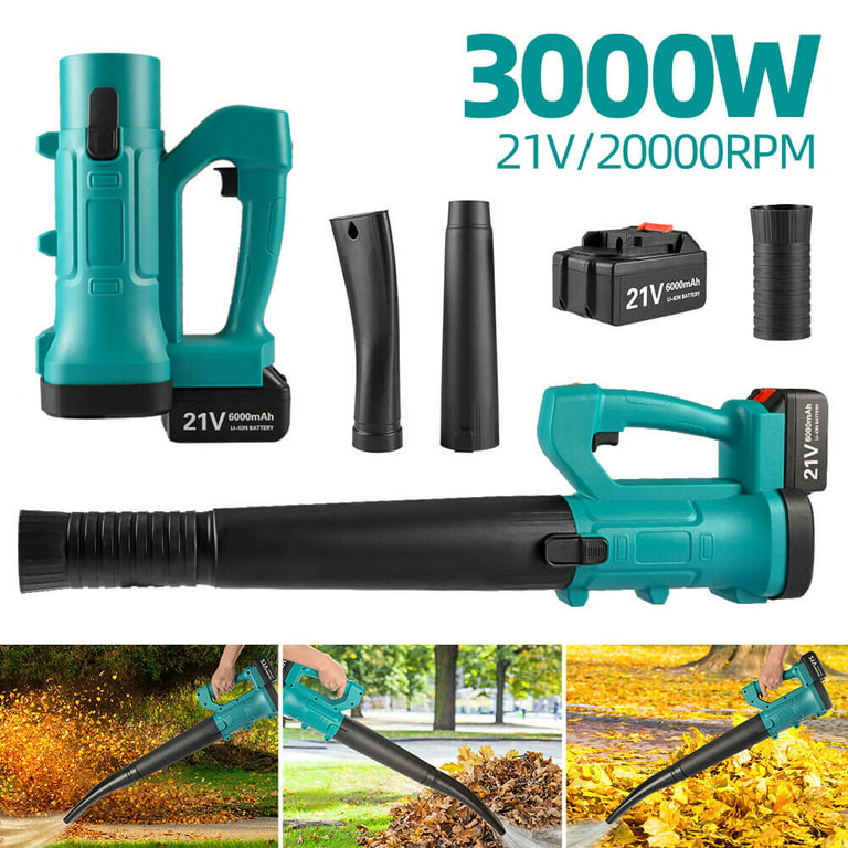 Senix 20 Volt MAX* Cordless Leaf Blower (Battery and Charger Included), Blax2-m, Blue