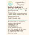 thumbnail image 3 of HerbEra Korean Red Ginseng Tincture, Herbal Dietary Supplement for Energy Support, Korean Red Ginseng/Asian Ginseng (Panax ginseng) Dried Root Extract, Natural, Alcohol-Free, Drops 2 oz, 3 of 7