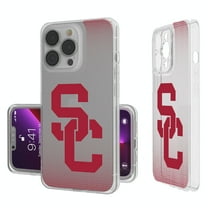 USC Trojans Linen Logo iPhone Clear Case