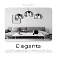 thumbnail image 3 of Lámpara Colgante De Techo Vintage Metal Ajustable Moderna, 3 of 4