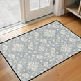 thumbnail image 2 of Washable Vintage Kitchen Mat 31"x20" Non Slip Soft Plush Low Profile Kitchen Rug, Distressed Medallion Oriental Style Sink Mat for Laundry Room Bedroom Office, 2 of 6
