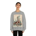 thumbnail image 4 of Brooklyn Bridge Wanderlust Unisex Heavy Blend Crewneck Sweatshirt, 4 of 9