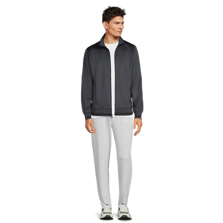 Athletic Works Men's and Big Men's Track Jacket, Sizes S-3XL Athletic Works Men's and Big Men's Track Jacket, Sizes S-3XL