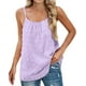 thumbnail image 3 of Camisetas sin mangas de verano para mujer, Blusa de gasa, camisetas de puntos suizos a la moda, camisola Sexy con tirantes finos, Top tipo túnica informal elegante, 3 of 5