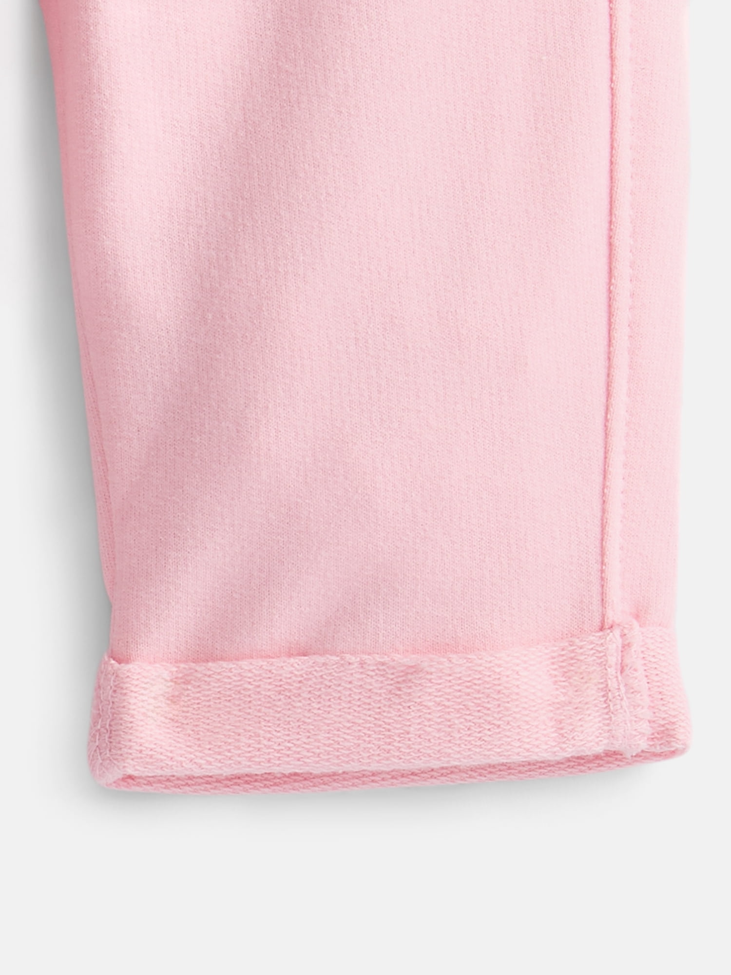 Wonder Nation Baby Girls French Terry Joggers, Sizes 0-24 Months