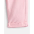 thumbnail image 3 of Wonder Nation Baby Girls French Terry Joggers, Sizes 0-24 Months, 3 of 3