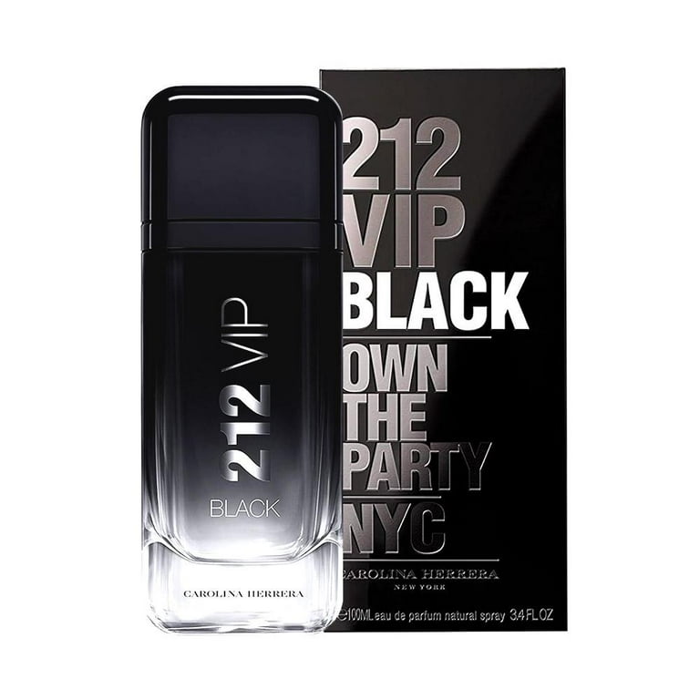 212 Vip Black Eau De Parfum Spray By Carolina Herrera - 3.4 oz 212 Vip Black Eau De Parfum Spray By Carolina Herrera - 3.4 oz