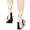 thumbnail image 3 of Chaussettes pour Usage Quotidien avec Design de Chat Mignon avec Pompons 3D et Fantaisie, 3 of 3