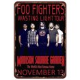 thumbnail image 1 of Metal Foo Fighters Letrero Pintura Hierro Rectangular Pared La Del, 1 of 9