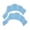 A002- Sky Blue, variant on 2pcs Kids Freestyle Swimming Training Paddles - Pink Color Size S for Freestyle Stroke Training, Hand Paddle Design for Swimming Skill Improvement - Kids Youth Swimmers, Swimming Beginners, Competiti