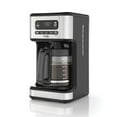 thumbnail image 2 of Mr. Coffee 14 Cup Programmable Coffee Maker, Light Stainless Steel, 2 of 7