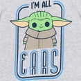 thumbnail image 6 of Star Wars Big Boys' 3-Pack Short Sleeve T-Shirts Charcoal Grey Blue, 6 of 7
