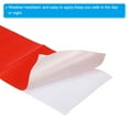 thumbnail image 4 of Uxcell Reflective Tape, 6" x 33 FT Waterproof Adhesive High Visibility Tape, Red, 4 of 6