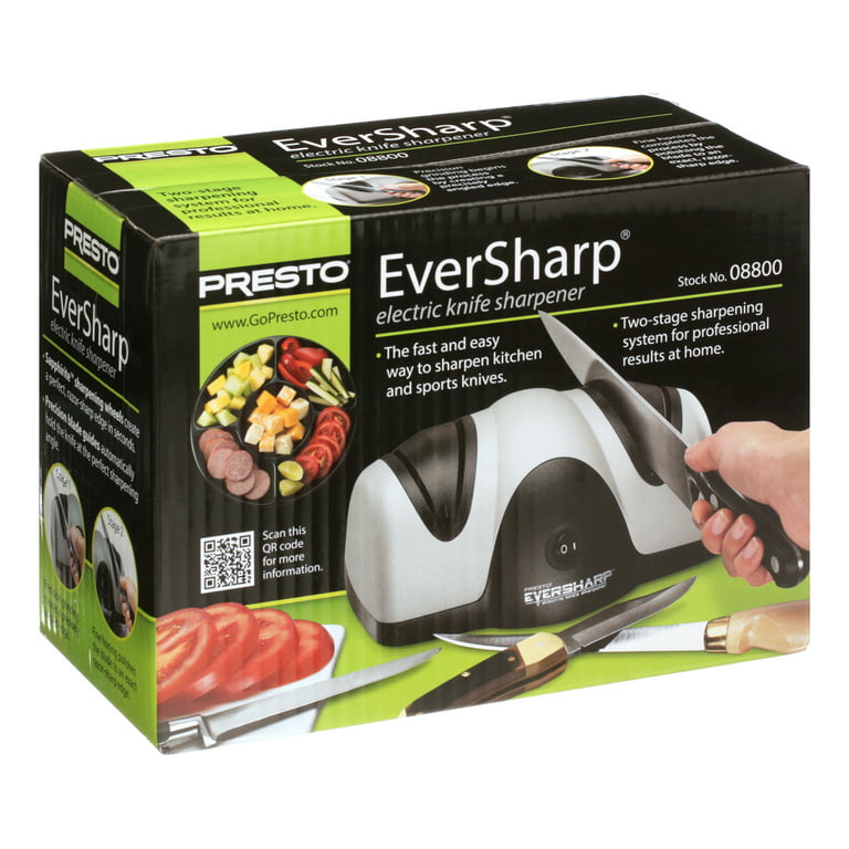 PRESTO Professional EverSharp 3 Stage Electric Knife Sharpener - Model #  0881002