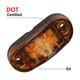 thumbnail image 3 of 10LED SMD Oval Naranja 12V ~ 24V Luces de marcador lateral para furgoneta, autobús, automóvil, camión, caravana Kuyhfg Sin marca, 3 of 5