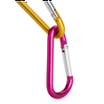 thumbnail image 3 of 80Pcs D-Ring Locking Carabiner Keychain Spring Clip Lock Carabiner Hook Outdoor Camping Equipmengt, 3 of 7
