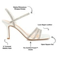thumbnail image 2 of Journee Collection Womens Coraa Tru Comfort Foam Open Toe Mid Stiletto Pumps, 2 of 6