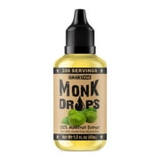 Monk Drops, Liquid Monkfruit Extract, Keto Sweetener, 1.5 fl oz