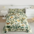 thumbnail image 2 of Castle Fairy Chic Floral Flowers Bedding Comforter Set 2pcs for Female Men Women,Flying Butterfly Twin Comforter Sets Microfiber,Retro Vintage Aesthetic Breathable Bedding Set,Ultra Soft Home Decor, 2 of 8