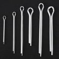 thumbnail image 4 of Hilitand Iron Cotter Pin, Easy To Store Cotter Pin Assortment, Fastener Galvanized Processing 144Pcs Convenient To Use Mechanical Fastener For Industrial Mechanical, 4 of 8
