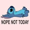 thumbnail image 2 of Toddler's Lilo & Stitch Nope Not Today Portrait Graphic Tee Light Pink 3T, 2 of 3