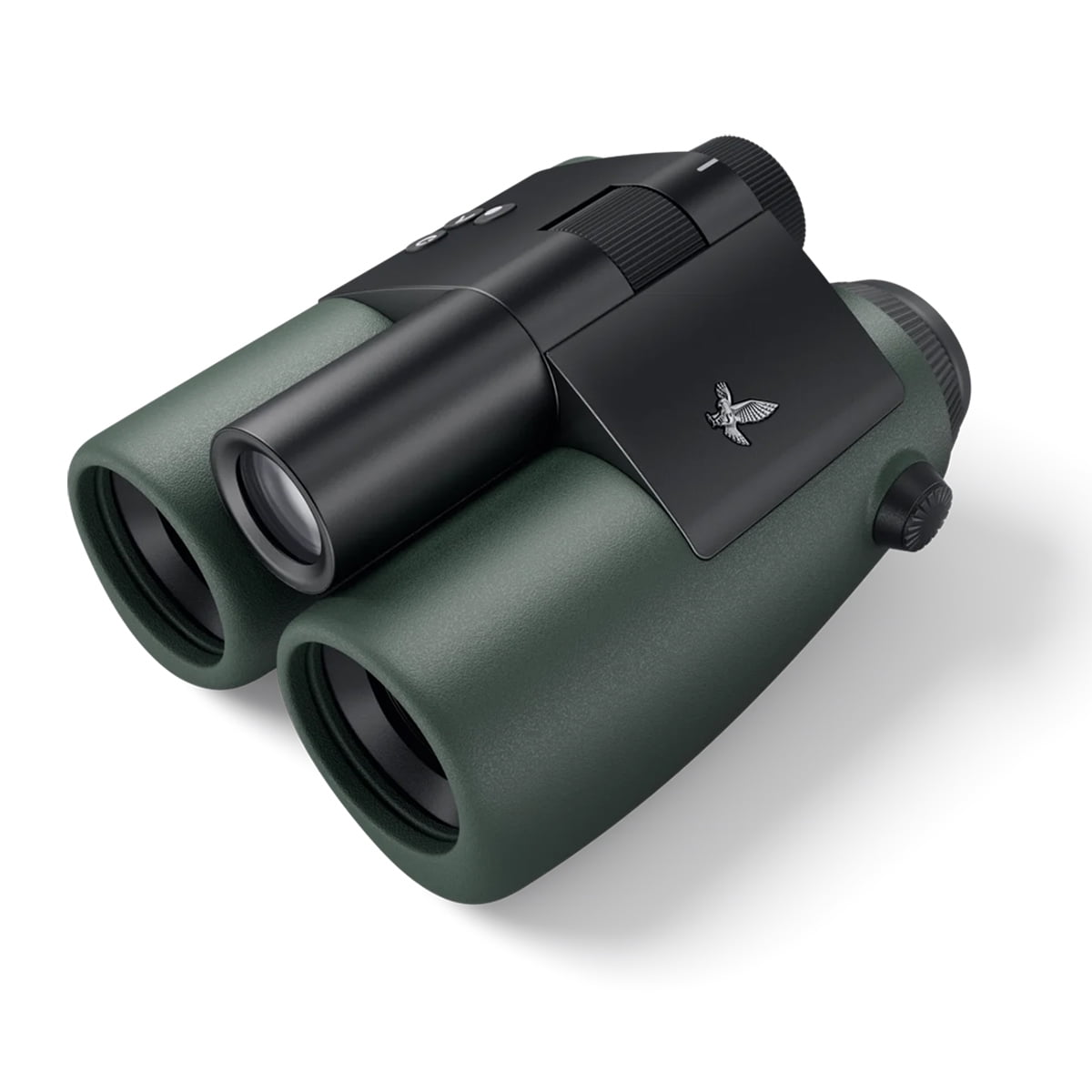 Swarovski Optik 10x32 AX Visio Waterproof Roof Prism Smart Binoculars, 6.4 Degree Field of View, Green