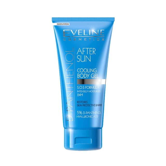 Gel corporal refrescante para después del sol Eveline Cosmetics D-Pantenol, 150 ml