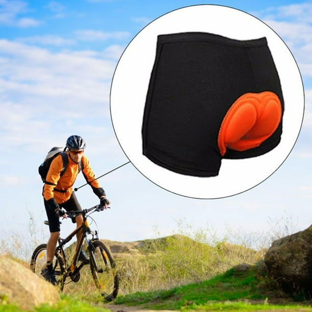 Cycling Tight Sports,Men Underwear Sponge Padded Mountain Bike Underwear  Short Outdoors Cycling Shorts Revolutionary Design 