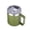 Army Green, variant on Neihepal 14oz Double Wall Vacuum Insulated Coffee Mug with Leakproof Lid & Handle, 1 Pack, Purple Green